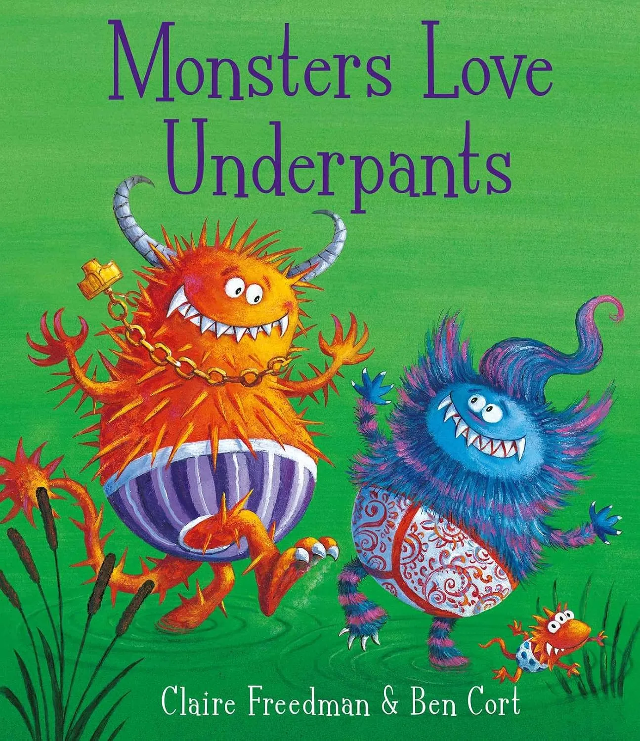 Monsters Love Underpant book