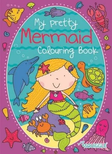 My Pretty Mermaid Colouring Book