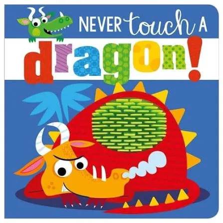 Never Touch a Dragon - (Board book)