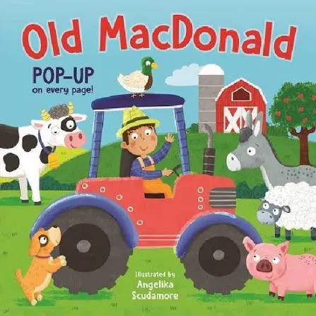 Old MacDonald & His Farm Animals Pop Up Story Book