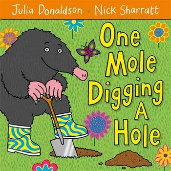 One Mole Digging A Hole - book