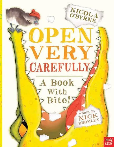 Open Very Carefully - book with bite