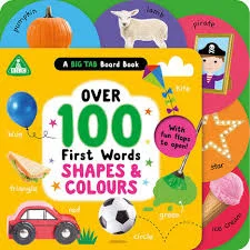 Over 100 First Words: Shapes & Colors