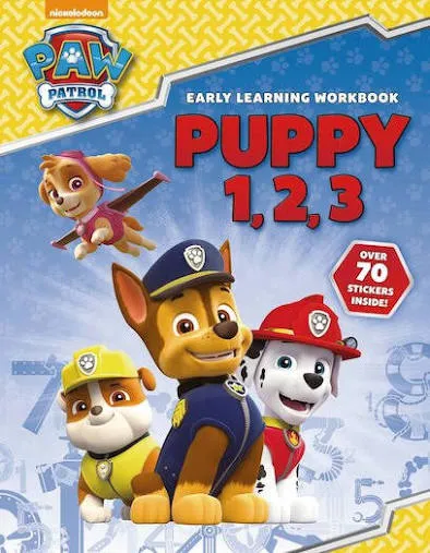PAW Patrol: Puppy 1, 2, 3 (Learning Workbook)