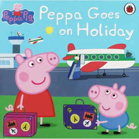 Peppa Goes on HoIiday book