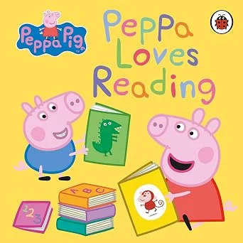 Peppa Loves Reading Boardbook