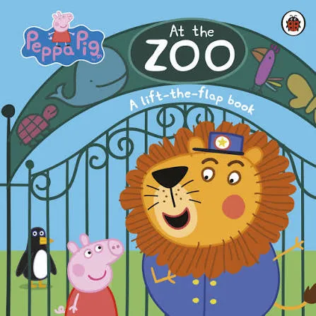Peppa Pig: At the Zoo - lift the flap