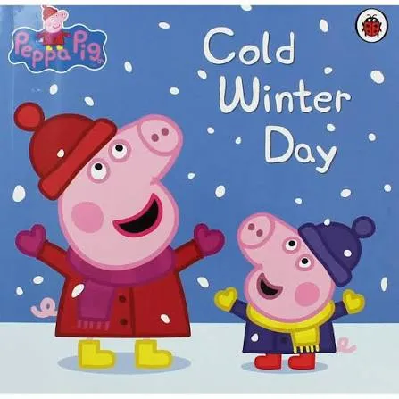 Peppa Pig: Cold Winter Day - book