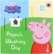 Peppa's Washing Day (Board book)