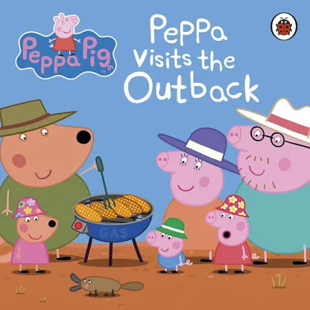 Peppa Visits the Outback (board book)