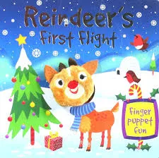 Playful Reindeer (Finger Puppet)