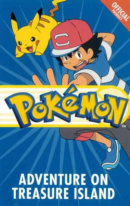 Pokemon Book The Adventure On Treasure Island