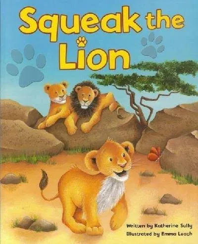 Squeak The Lion - book