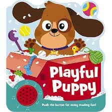 Playful Puppy Shaped sounds book