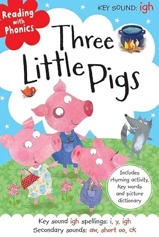 Reading with Phonics: Three Little Pigs [Paperback]