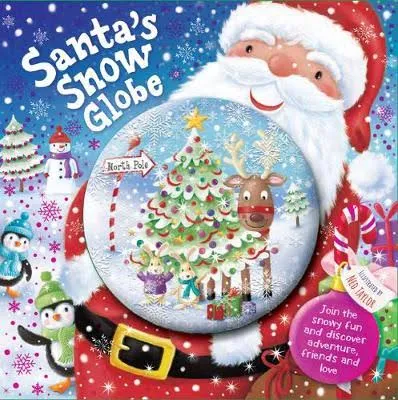 Santa's Snow Globe (Hardback)