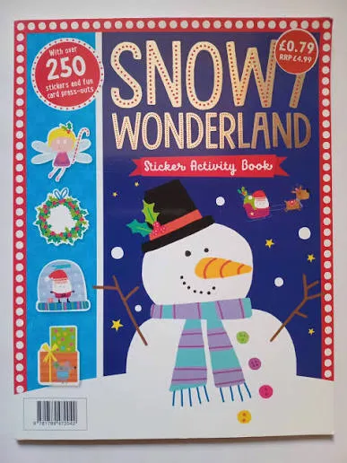 Snowy Wonderland Sticker Activity Book