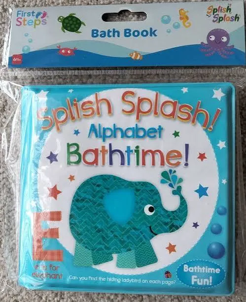 Splish Splash Alphabet Bathtime (Bath book)