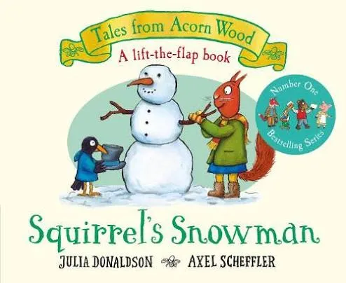 Squirrel's Snowman - Tales From Acorn Wood (Board book)