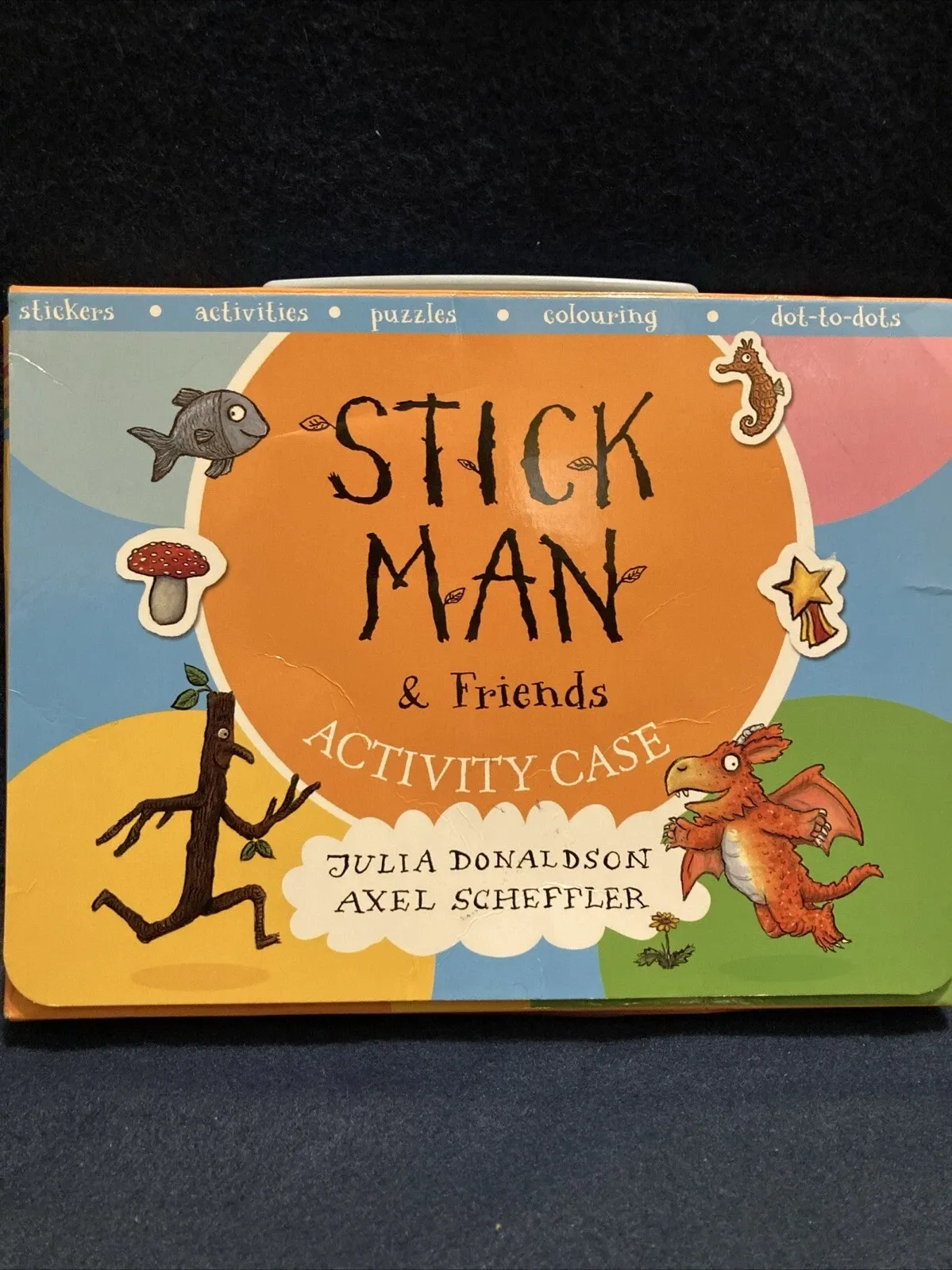 Stickman and Friends Activity Case (5 Books and Stickers inside)