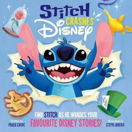 Stitch Crashes Disney (Paperback)