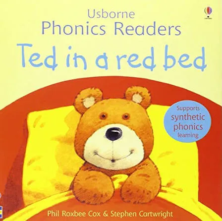 Ted in a red bed paperbook