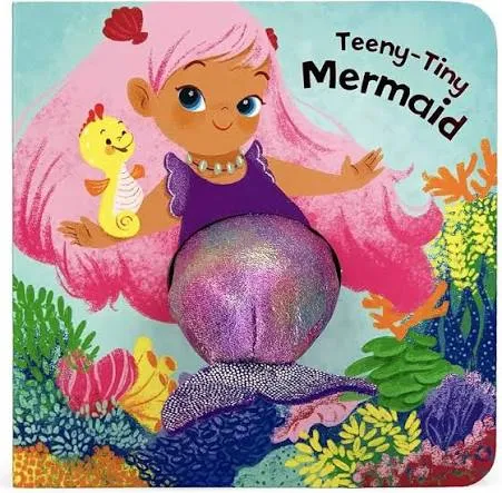 Teeny Tiny Mermaid Finger Puppet Board Book