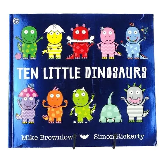 Ten Little Dinosaur Book