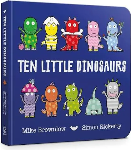 Ten Little Dinosaur