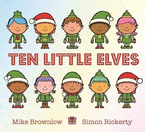 Ten Little Elves Boardbook
