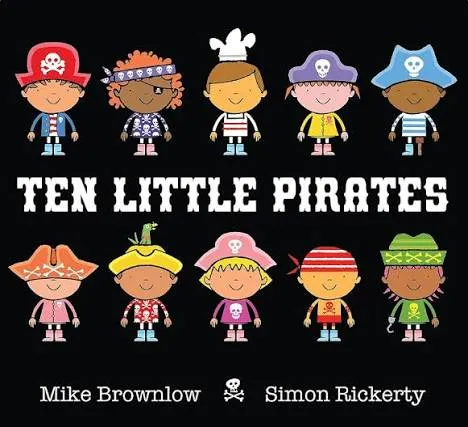 Ten Little Pirates Paperbook