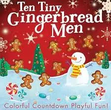 Ten Tiny Gingerbread Men - book