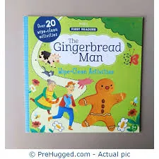 The Gingerbread Man - Wipe and clean Activities