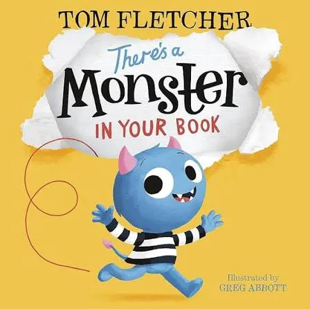 There's a Monster in Your Book - Boardbook