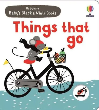 Things That Go: Black and White Baby Book