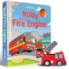 Noisy Wind-up Fire Engine - (Board book) thumbnail 2
