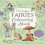 Vintage Fairies Colouring Book thumbnail 1