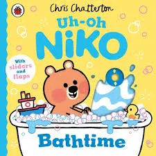 Uh-Oh, Niko: Bathtime: a push, pull and slide story