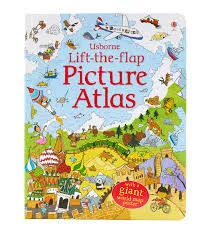 Usborne Lift-The-Flap Picture Atlas