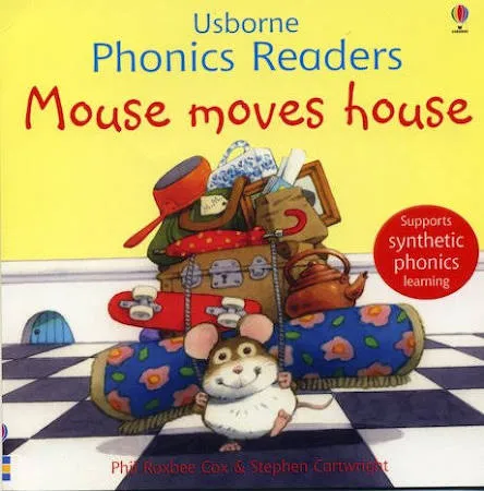 Usborne Phonics Readers: Mouse Moves House