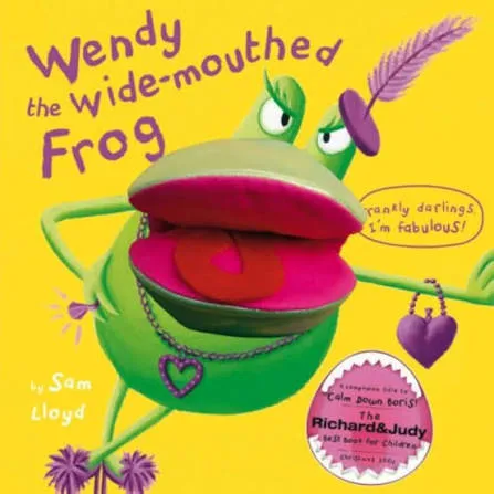 Wendy the Wide-mouthed Frog book