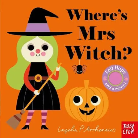 Where's Mrs Witch? - Felt Flaps (Board book)