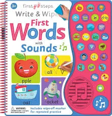 Write and Wipe First Words with Sound